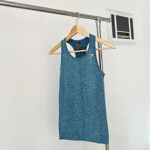 Gymshark Blue Athletic Tank Top